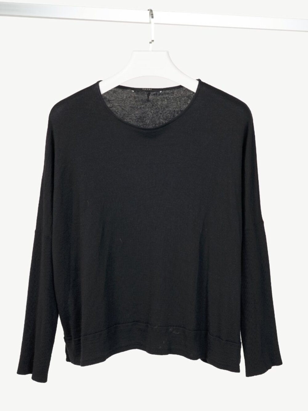 Gucci Black Long-Sleeve Knit Pullover